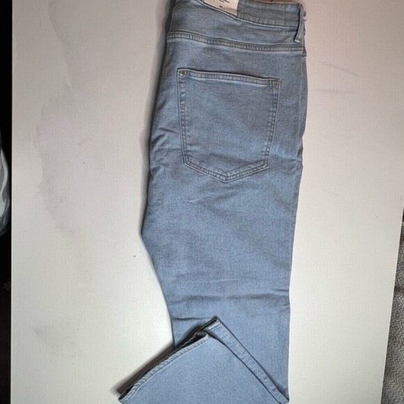 Women's plus size Regular Jean blue Fit Strech Coupe Standard Strech W38 L32 - Picture 10 of 16